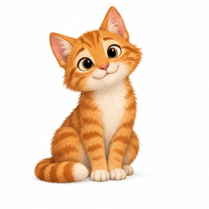 [PLACEHOLDER] Jasper, a young orange tomcat