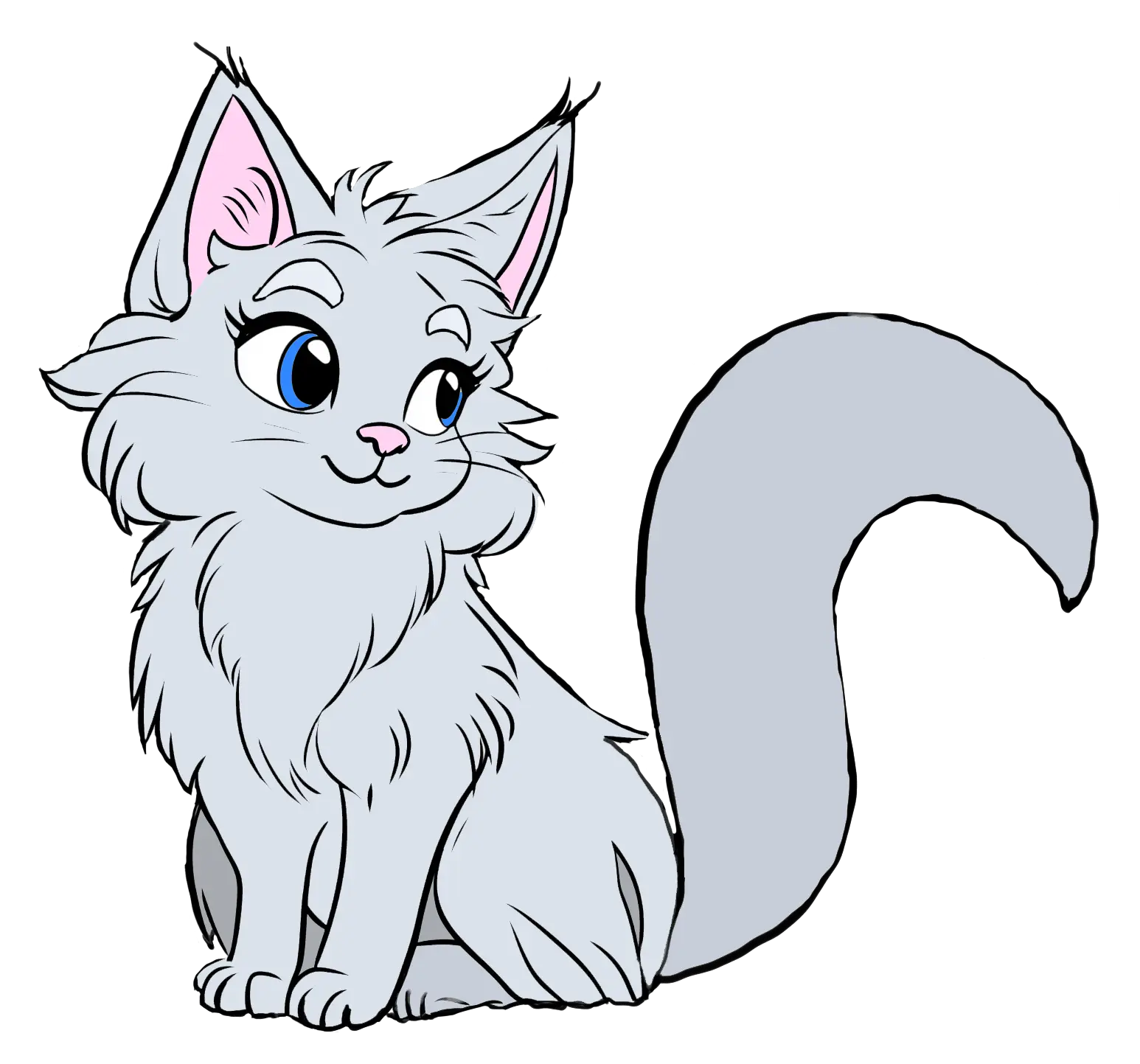 Purrfect Kitty - main character of the book series by KJ Burk